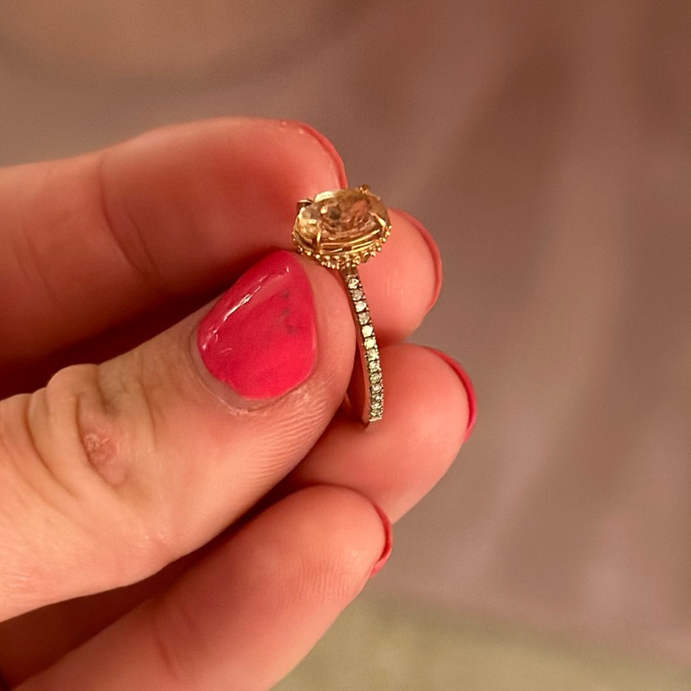 Morganite Engagement Ring 💕💍